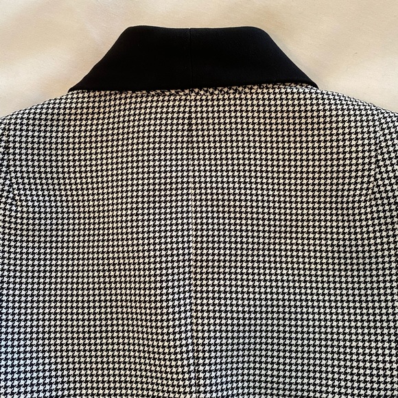 ABS Black & White Check Stylish Blazer - Picture 9 of 11